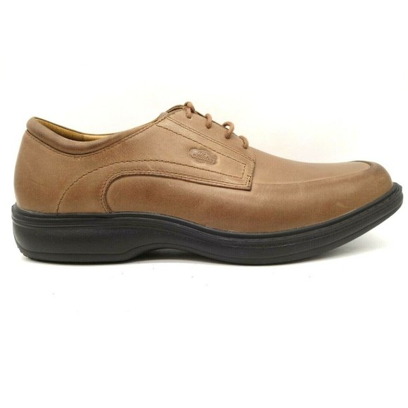 Dr Comfort Classic Brown Leather Casual Lace Up Oxfords Shoes Men\'s 10.5 W main image 11